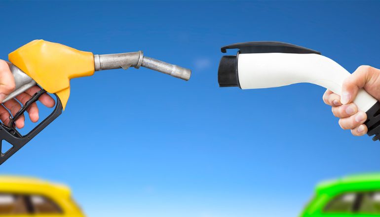 Electric vs Petrol car